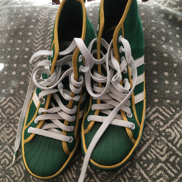 adidas | Shoes | Boston Celtics Adidas Shoes Size 8 | Poshmark